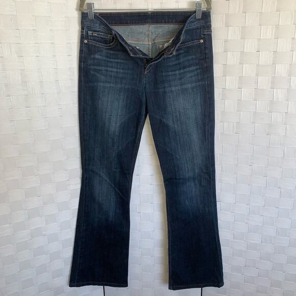 Joe's Jeans Womens Muse Mid Rise Bootcut Jeans Size 28 Denim Ryder Wash Jeans - Picture 7 of 9